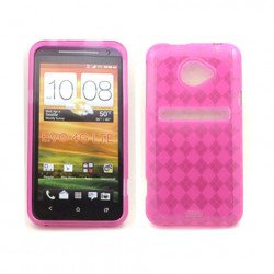 HTC Evo 4G LTE Gel Case (Pink)
